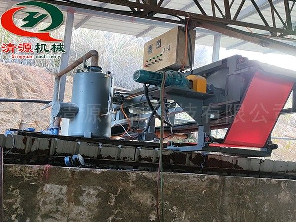 山西太原客戶真空帶式過濾機(jī)項目